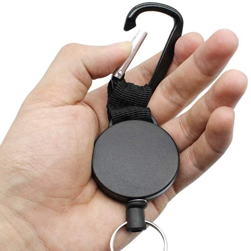 Extendable Key Fob, Lanyard with Key Fob for Key Ring