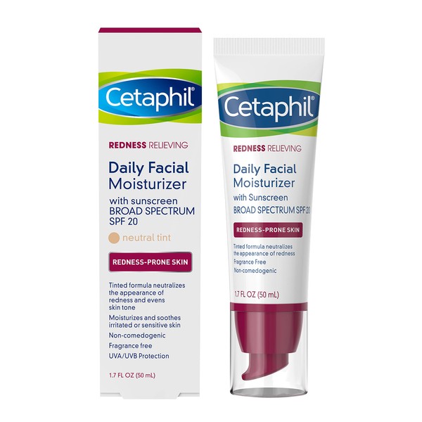 Cetaphil Redness Relieving Night Moisturizer, 1.7 Ounce