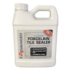 Advanced Ultimate Porcelain Tile Sealer with Hybrid Formulation Technology - VOC Compliant Fast Curing Sealer for All Porcelain Tiles (Quart)
