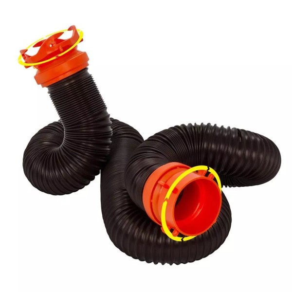 Undisclosed Camco Rhinoflex 10' Sewer Hose Extension with Swivel #39764