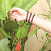Meditation (Japa) Rosewood Beads Mala with 108 + 1 Beads