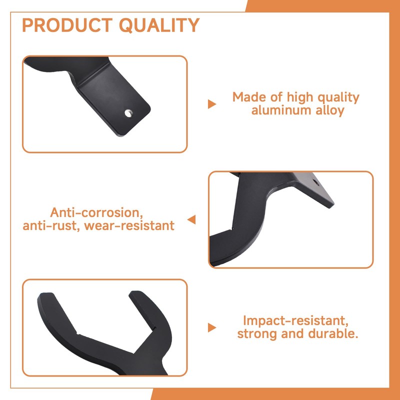 MZCTD Stainless Steel Wrench for Interior Bulkhead Nut Removal, Compatible
