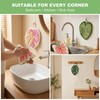 4Pcs Leaf Shaped Hand Towels, Hanging Kitchen Towels, Decorative Bathroom