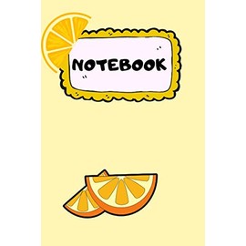 Notebook - Juicy Orange Composition Lined Notebook