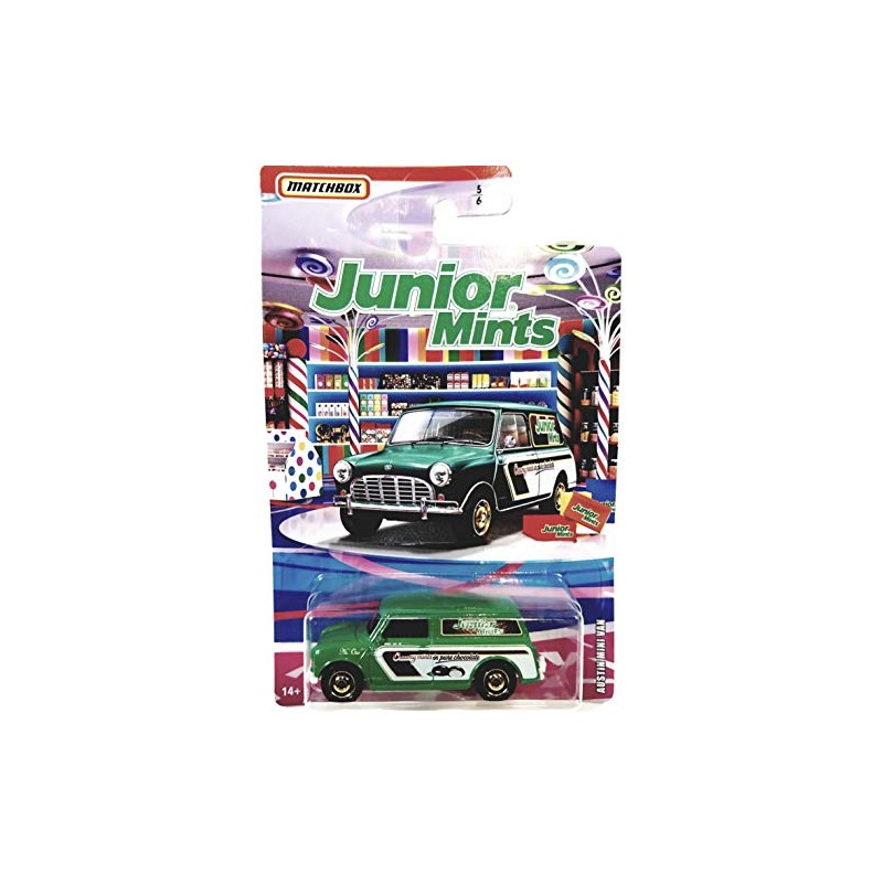 Matchbox Limited Candy Series White Junior Mints Austin Mini Van
