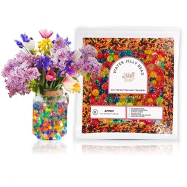 APTIDY Colorful Water Beads for Kids Non-Toxic Approx. 20,000 Pieces (100 grams) Decorative Aqua Beads, Multicolor Large Beads, Perfect for Plant Accessories