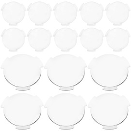 JECOMPRIS Biconvex Lens Set of 20 Pop-Tech Len Bi-Convex 25mm Diameter 45mm Focal Length Lens for DIY Cardboard VR