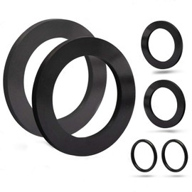 GORNORVA 25076RP Large Strainer Rubber 2 Washer and Ring Kit for 1-1/2in Fittings, 2 O-Ring Rubber Washer for Intex Pool Plunger Valves and 2 Intex Gasket- 10745, 10262 and 10255