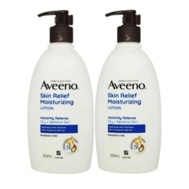 Aveeno Skin Relief Moisturizing Lotion 354ml 2pcs cv / 아비노 스킨 릴리프 모이스처라이징로션 354ml 2개cv