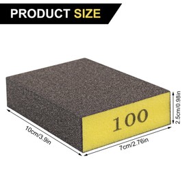 Romeda 8-Pack Sanding Sponge, 100 Grit