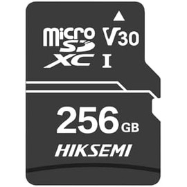 HIKSEMI Tarjetas 256 GB microsdhc 256g   Clase 10 y uhs - I  3D NANDHasta 92 MBs de Velocidad de Lectura, 55 MBs de Velocidad de Escritura, v30 Video