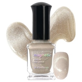 With Shan Custom Magnetic Magnet Nail Polish, 08 Topresso, 9ml, 1 piece / 위드샨 커스텀 마그네틱 자석 네일 폴리쉬, 08 토프레쏘, 9ml, 1개
