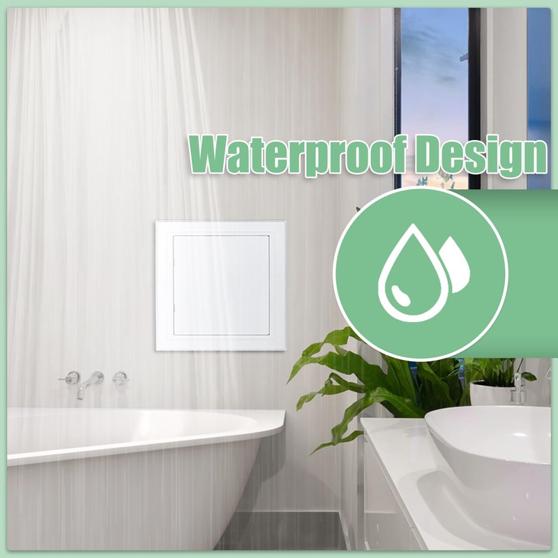 Memrita Plumbing Access Panels for Drywall,Reinforced Plastic Wall Access Doors
