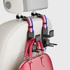 Heroway Purse Hook for Car, Adjustable Headrest Bag Seat Hooks