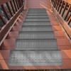 Ottomanson Bullnose Stair Treads Outdoor – Coin Heavy-Duty Non-Slip Stair
