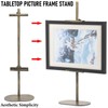 Ironlux Adjustable Easel Stand for Sign, Metal Heavy Duty Picture