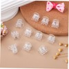 Ipetboom 36 Pack Pearlescent Jaw Clips Mini Hair Clips for