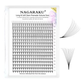 Nagaraku Extensión De Pestaña Nagaraku Prearmado Big Box 4d 5d 6d 10d