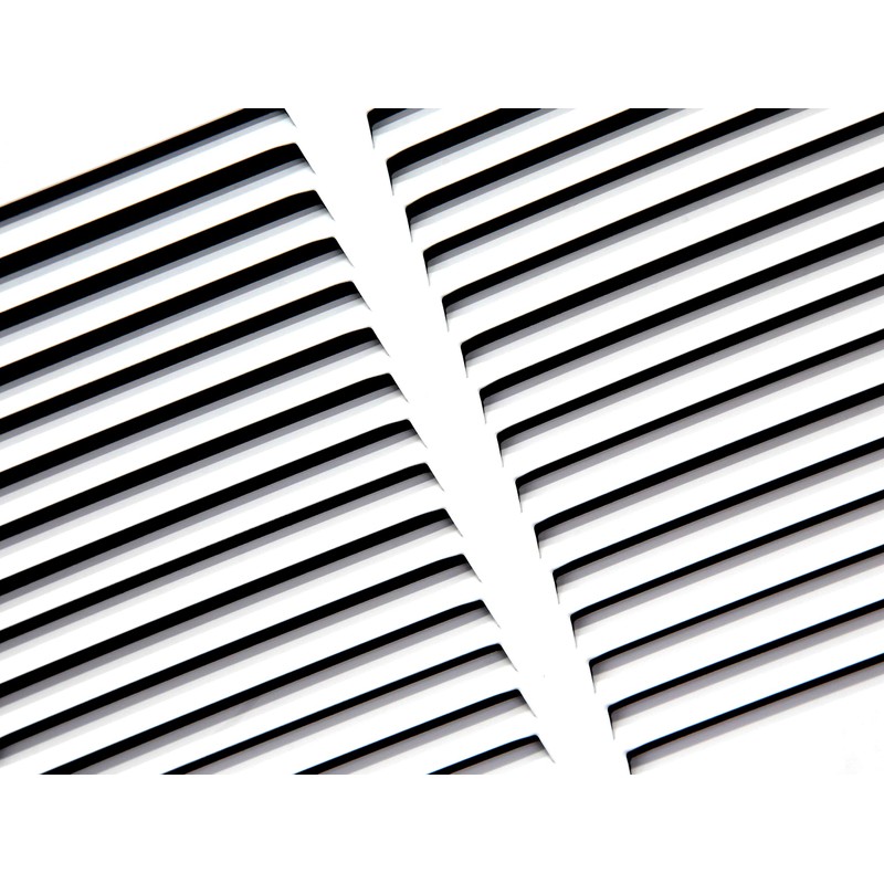 12" X 8" Baseboard Return Air Grille - HVAC Vent