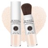 Sunscreen Setting Powder SPF 35, Mineral Brush Powder for Face