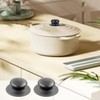 Pot Lid Knobs Replacement Set of 4 Heat Resistant Plastic