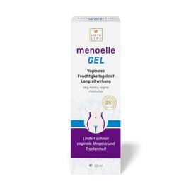 menoelle® Gel - Organic Certified Vaginal Gel | Moisturising Gel for Vaginal Dryness, Irritation, Itching, Burning, Odor, Sensitivity | Hormone-Free and No Chemical Additives | 100 ml