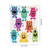 LOKMU Throw Blanket, Kids Cute Cartoon Fluffy Monsters Ultra-Soft Cozy