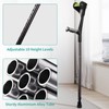 Forearm Crutches for Adults, Lightweight Folding Arm Crutch Forearm with