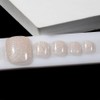 evpct Glitter Press on Fake Toenails Short, Spring Summer Glossy