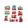 Ceramic London Icons Fridge Magnet 10 Pieces London souvenir fridge