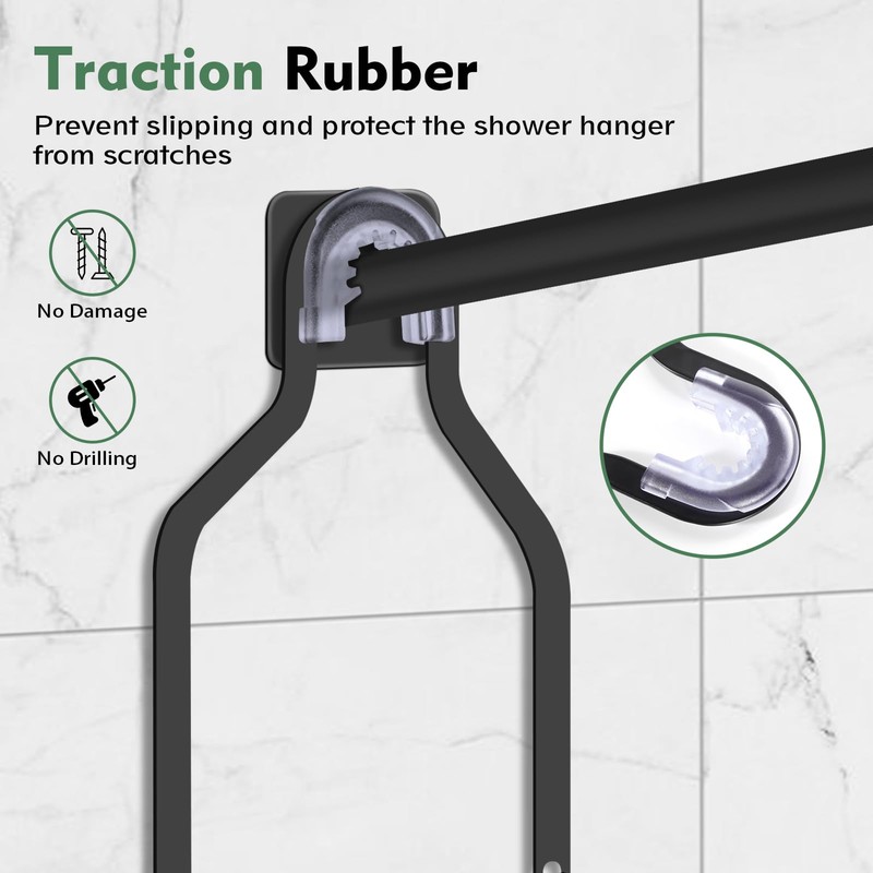 Lawhood-Mijin Shower Caddy Hanging, Over Head Shower Caddy Shower Storage