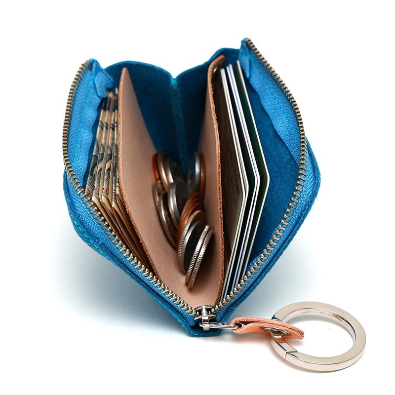 Agility Afa "Poch" L-Shaped Zipper Mini Wallet, Compact, Extra Small,
