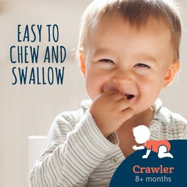 Gerber Lil' Crunchies Mild Cheddar, 1.48 Ounce Canisters (Pack of 6)