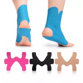 Hwaint Trade 입체재단 발목 테이핑 스포츠 근육 테이프 보호 패치 1P [스킨] 3D Cut Ankle Taping Sports Muscle Tape Protection Patch 1P [Skin]