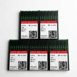 50 Pieces Groz Beckert Ball-Point Dbx1 16X231 16X257 1738 Sewing Machine Needles (9/65)
