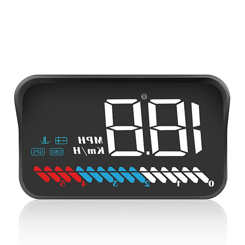 Head Up Display LED Speedometer Color Projection Speed Warning M7