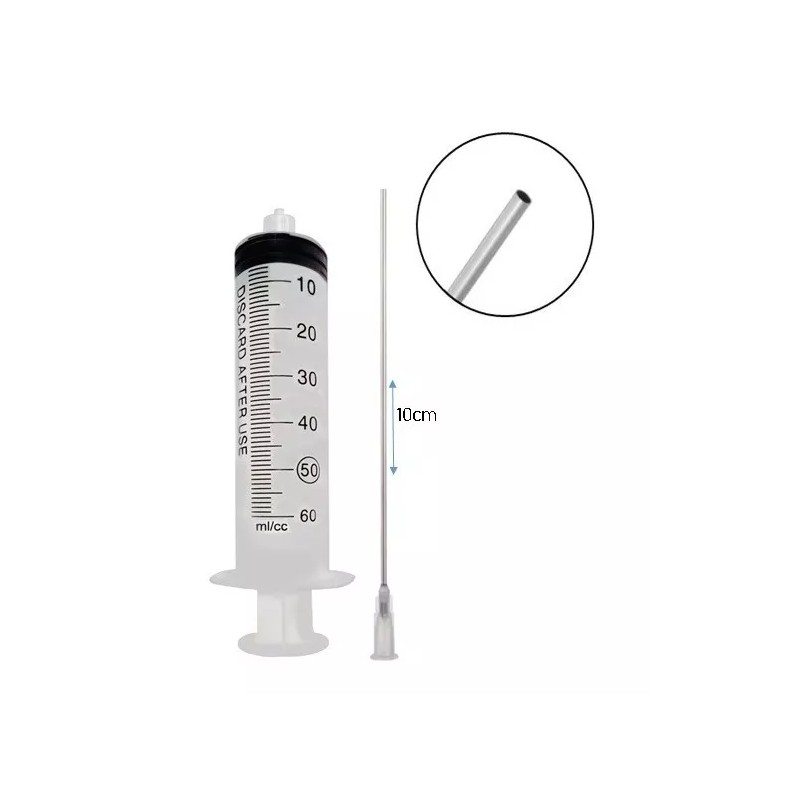 Roma Agujas Punta Redonda Roma 10cm Para Recarga 4pzs