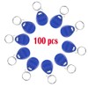 Key Fob 125KHz RFID T5577 Keyring, 125 Khz T5577-blue 100