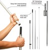 LookOurWay Feather Flag Pole Kit - 12 Feet Tall Advertising