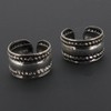 Touch Jewellery 925 Sterling Silver Bali Ear Cuffs
