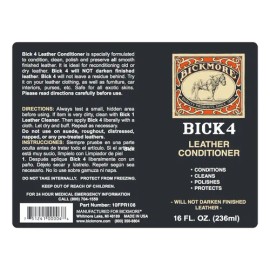 Limpiador Y Acondicionador Para Piel Bick 4, 473 Ml, No Se O