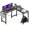New L Shaped Computer Lab Desk Gaming Table Pc Computer