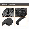 Hood Release Handle with Mounting Bracket, Compatible with 2013-2020 Ford
