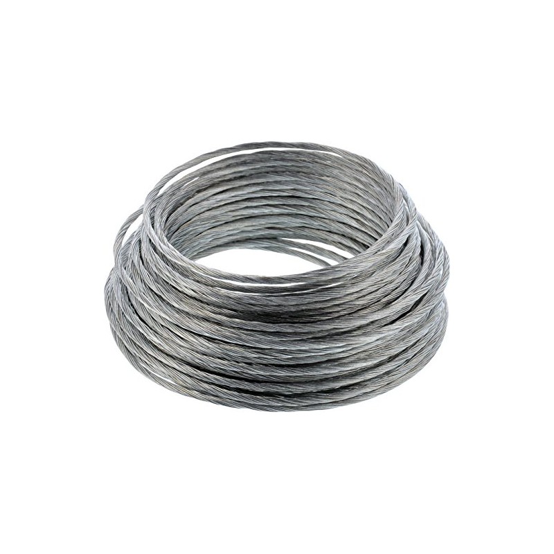 Hillman Steel Wire Rope Picture Hanging Wire, 25', Corrosion Resistant,