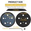 5 Inch 5 Hole Orbital Sander Replacement Pad for Porter