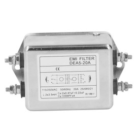 Noise Suppressor Power EMI Filter Single Phase Line Conditioner AC115V  50 60Hz