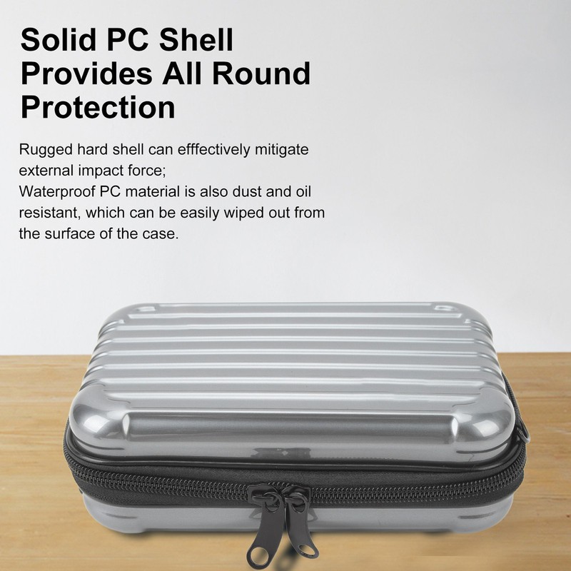 Camera Case Detachable Dual Zipper Waterproof Protective Portable Camera Storage