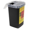 Minkissy Barber Case Dispenser Razor Sharps Container Razor Blade Disposal