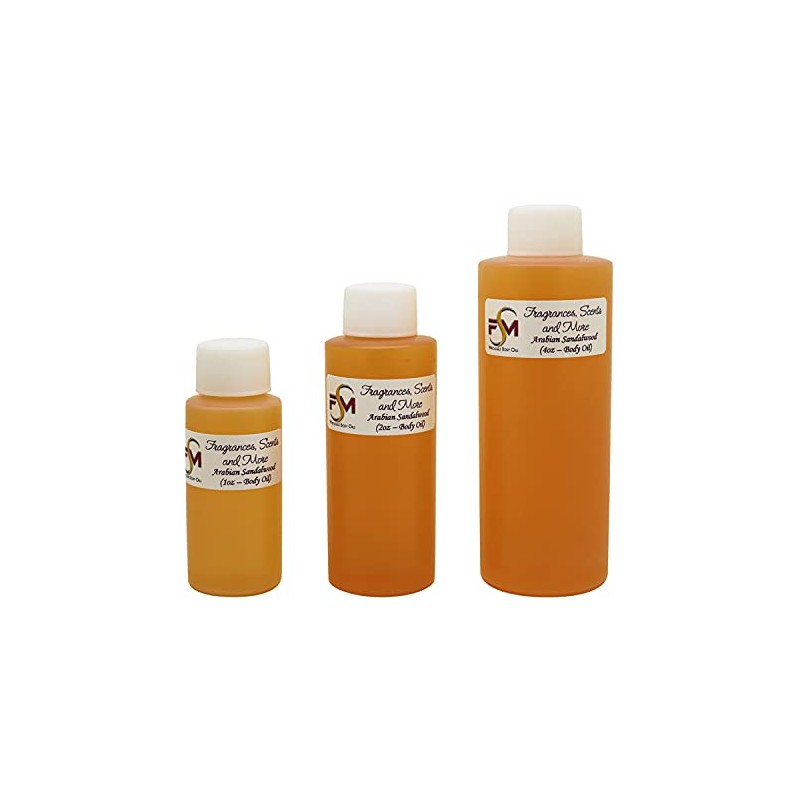 Arabian Sandalwood Fragrance Oil - 3 Bottles 0.17 Fl Oz