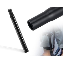 KAPSING Bicycle Seat Post Spring-Loaded Seat Post 27.2 x 300 mm Fits Cushions with Studs Black Iron Material Seat Post for Mountain Bike Road Bike City Bike Trekking Bike